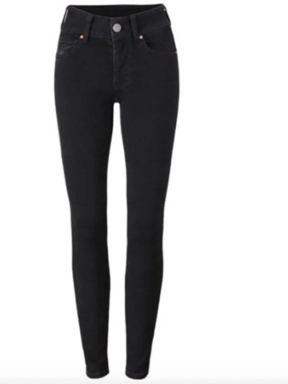 NEW Cabi Cinch Skinny Jeans Washed Black Size 2